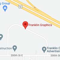 Franklin Graphics Map - Small