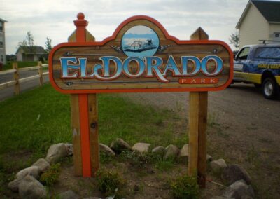 City of Clearwater signage–eldorado park