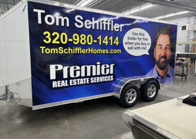 premier real estate trailer